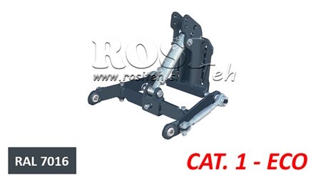 PŘEDNÍ HYDRAULIKA TRAKTORU CAT. 1 - ECO PRO TRAKTOR