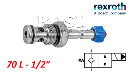 HID. ODPRT ELEKTROMAGNETNI KRMILNIK ZA 2 POTNI VENTIL REXROTH 1/2 70-LIT