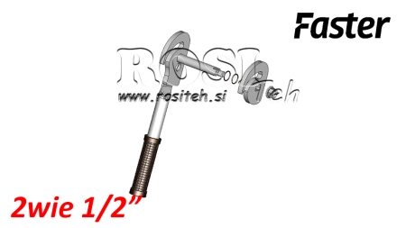 PÁKA PRO MULTI-FASTER 2CESTY 1/2 PEVNÁ ČÁST