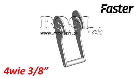 PÁKA PRO MULTI-FASTER 4CESTY 3/8 PEVNÁ ČÁST