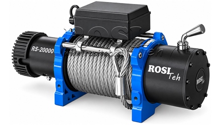 24 V ELEKTRICKÝ NAVIJÁK RS-20000 - 9100 KG - OCELOVÉ LANO - ECO