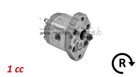 HYDRAULIC PUMP 00C1X032 GR.0 - 1cc - RIGHT