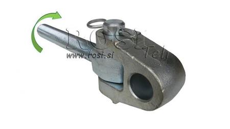 speciální závitový hák pro tahací zařízení kategorie 3 M30x3