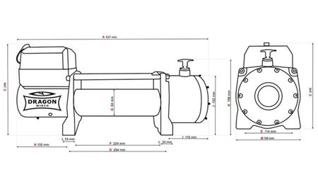 12 V ELEKTRICKÝ VYHÝBAČ DWM 13000 HD - 5897 kg - Syntetická šňůra