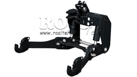 PŘEDNÍ HYDRAULIKA TRAKTORU 2KAT PRO TRAKTOR 1500KG ČERNÁ (RAL 9005)