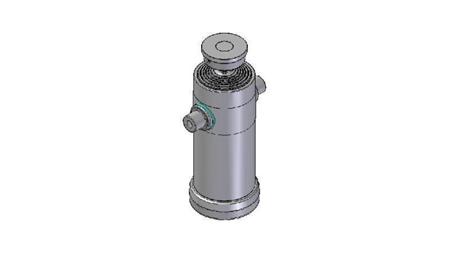 6068S -TELESCOPIC CYLINDER STANDARD/BALL 6 STAGES STROKE 3220 DIAMETER 240