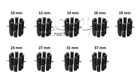 14078 - PŘENOSNÝ RUČNÍ LIS PM18F-9J (120 Tun) S ČELISTMI