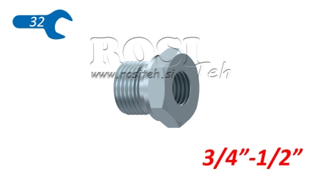 HYDRAULICKÝ ADAPTÉR MUŽ-FENA 3/4-1/2
