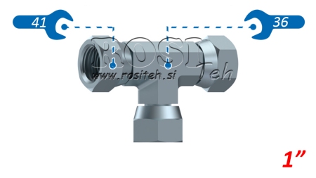 HYDRAULICKÝ T-KUS S OTOČNOU MATKOU BSP 1