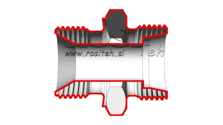 HYDRAULICKÝ DVOJITÝ VENTIL AL12-BSP1/2