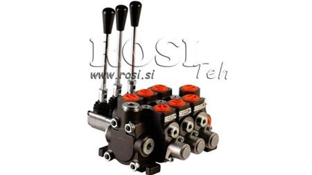Hydraulický ventil 3xPC70