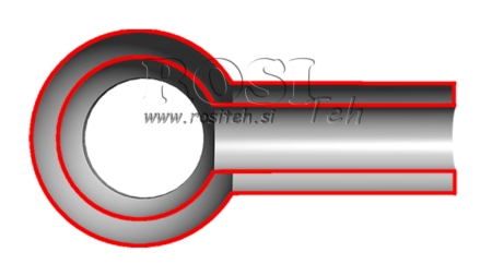 KOVINSKA CEV BANJO 3/8 40mm