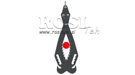 RUKOJEŤ LESNICKÉHO DRAPÁKU HD70 (700 MM) - LAKOVANÁ