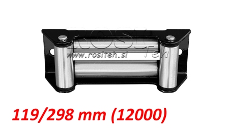 VÁLEČKOVÉ VEDENÍ PRO OCELOVÉ LANO (12000) 119x298