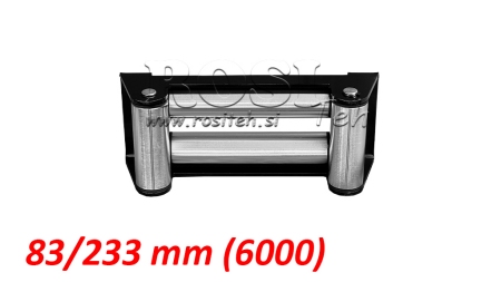 VÁLEČKOVÉ VEDENÍ PRO OCELOVÉ LANO (6000) 83x233