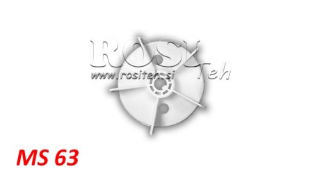VENTILÁTOR ELEKTRICKÉHO MOTORU MS 63