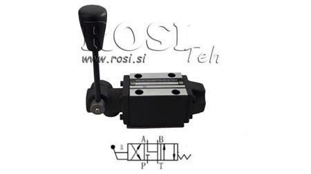 HYDRAULICKÝ RUČNÍ VENTIL CETOP N6