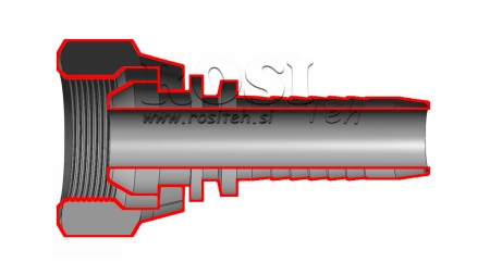 HYDRAULICKÉ PŘIPOJENÍ BSP ŽENSKÉ DN8-M18X1,5