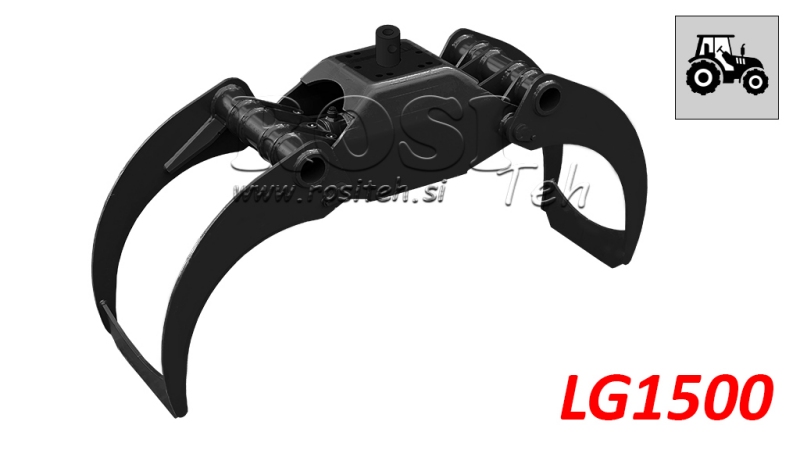 LESNICKÉ DRAPÁKY FE-510 LG1500 KG - 1320 MM