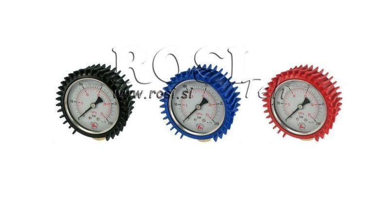 ZAŠČITNA GUMA ZA MANOMETER DN63 - MODRA