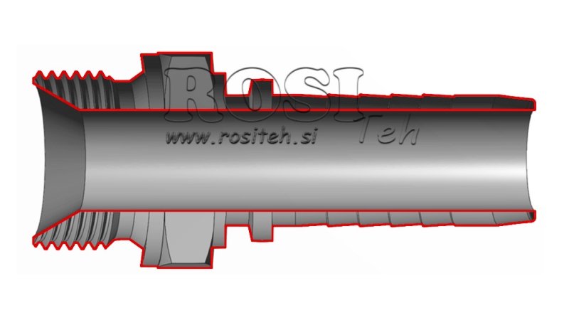 HIDRAVLIČNI PRIKLJUČEK BSP MOŠKI DN8-M14x1,5