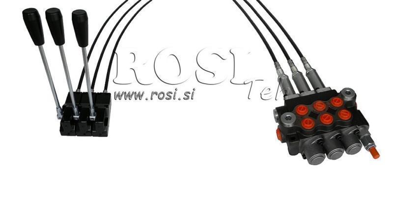 KIT 3xP40 JOYSTICK 1 POZICE L1500