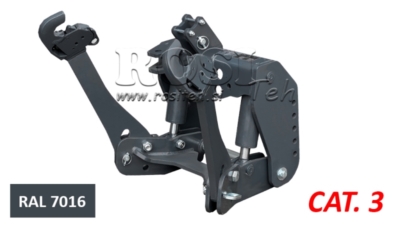 PŘEDNÍ HYDRAULIKA TRAKTORU 3KAT PRO TRAKTOR 2500KG