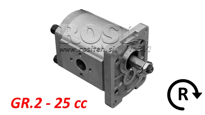 HIDRAVLIČNA ČRPALKA GR.2 25 CC DESNA - PRIROBNICE