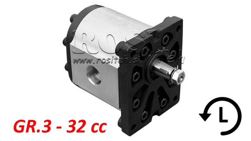 HYDRAULICKÉ PUMPA GR.3 32 CC LEVÝ - ZÁVIT
