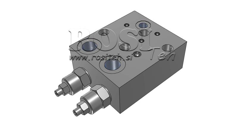 VENTIL PRO HYDRAULICKOU BRZDU HYDRAULICKÉHO MOTORU KPBR-250/1/D