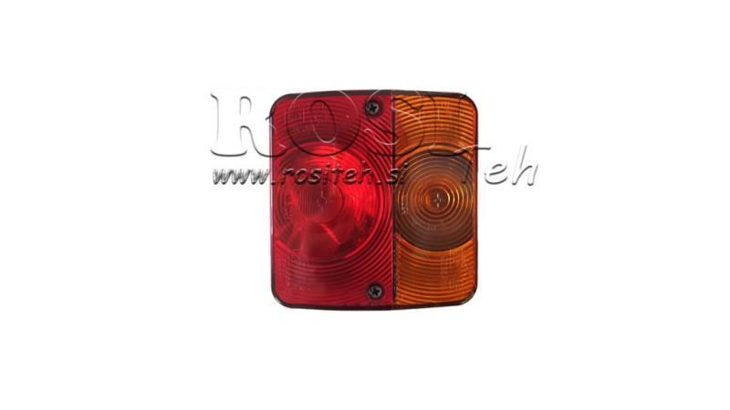 RIGHT REAR SQUARE LIGHT 2 POS