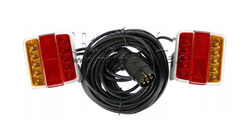 LED ZADNÍ SVĚTLO S MAGNETICKÝM KABELEM