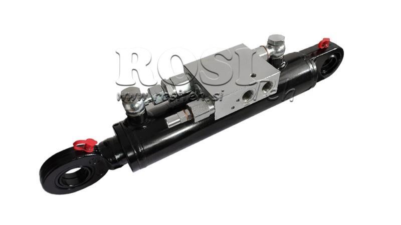 HYDRAULICKÝ CYLINDR 60/40-180 S OTOČNÝM VENTILEM - RYBNÍK NA PŮDU