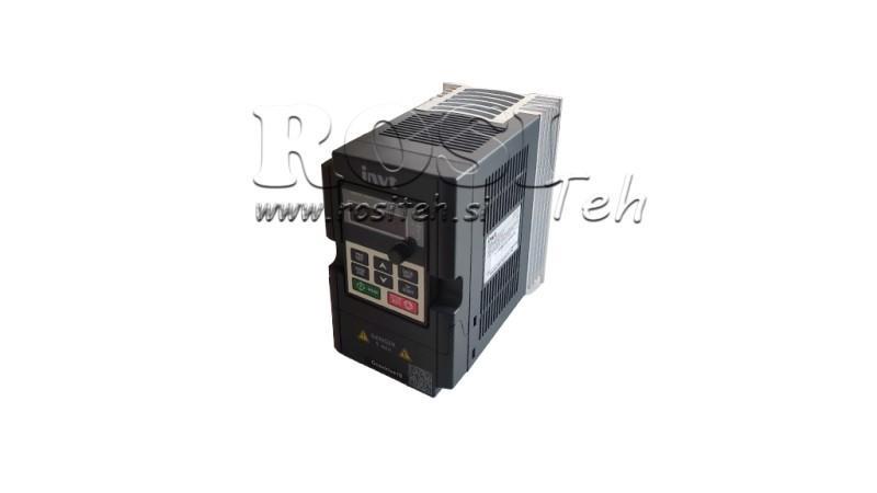FREKVENČNÍ MĚNIČ-INVERTOR 1FÁZE 0.75kW GD10-0R7G-S2-B