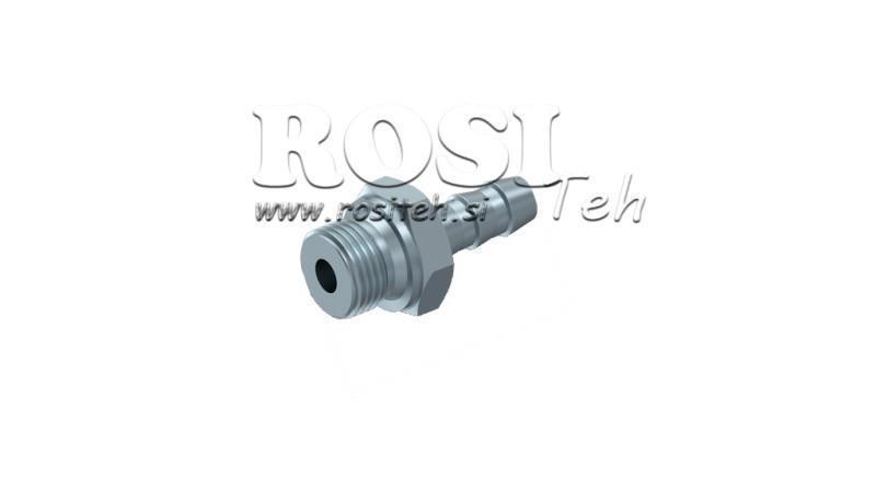HYDRAULICKÝ MUŽSKÝ KONEKTOR 3/4 PRO GUMOVOU HADICI FI 19-20