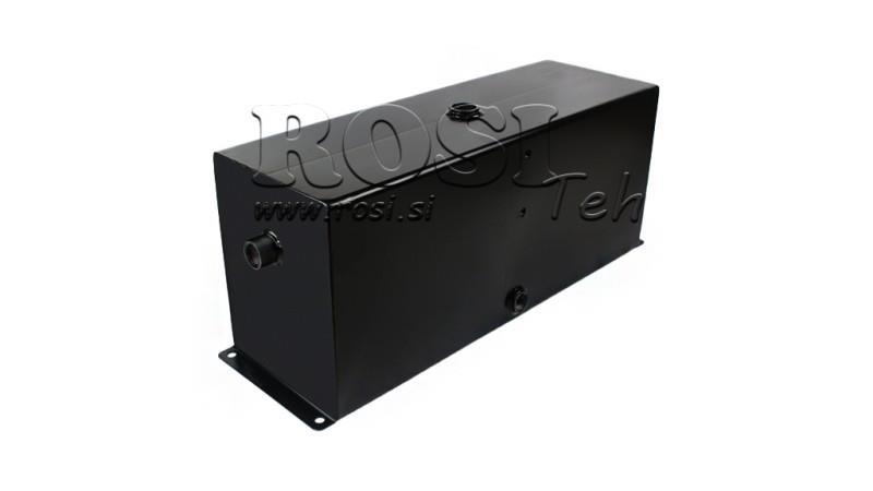 METAL RESERVOIR 25 LITERS CUBE 260x170x600mm