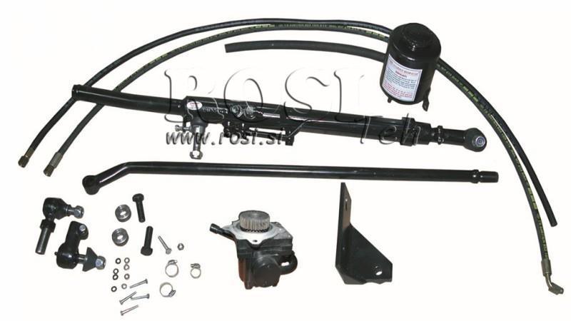 AUXILIÁRNÍ HYDRAULICKÝ ŘÍDÍCÍ SET FIAT 670