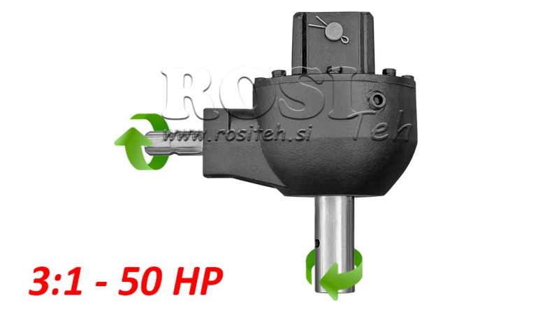 ЪГЛОВ ЗЪБЕН ПРЕДАВАТЕЛ KSR50 3:1 (50HP-36.7kW) 