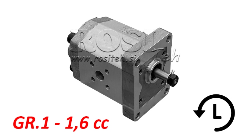 HYDRAULICKÁ PUMPA GR.1 1.6 CC LEVÁ - FLANGE