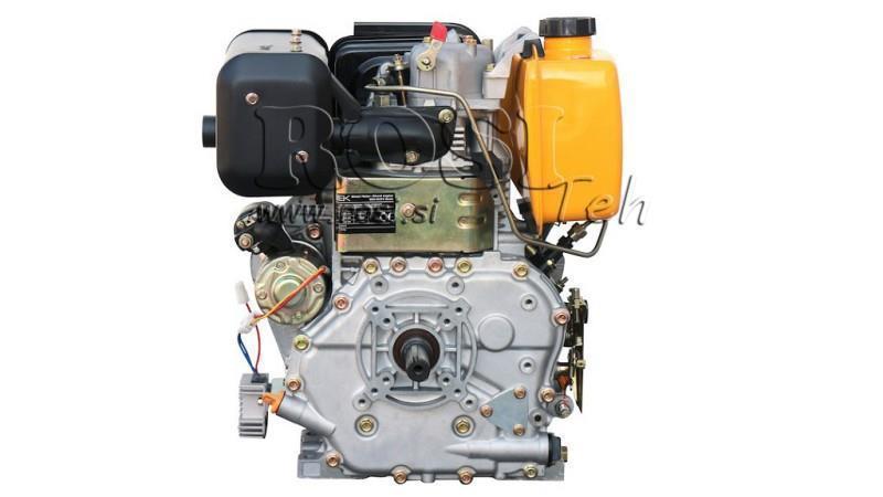 dieselový motor 474cc-8.0kW-3,600 RPM-E-KW25x88-elektrický start