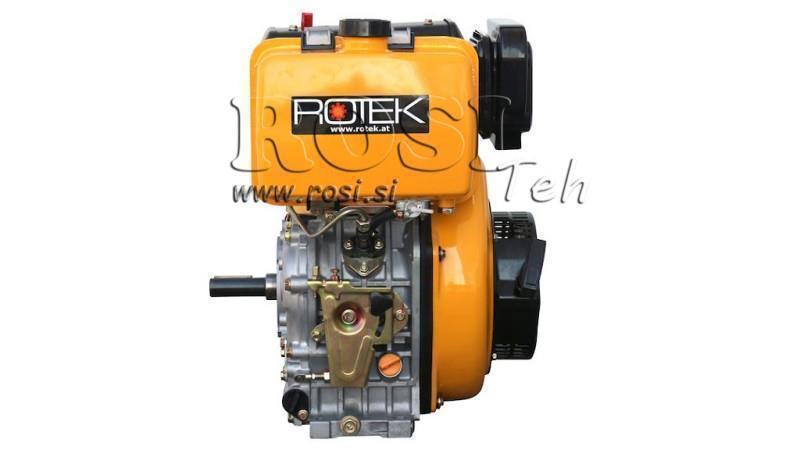 dieselový motor 474cc-8.0kW-3,600 RPM-E-KW25x88-elektrický start