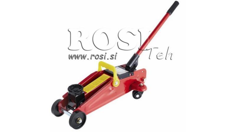 NŮŽKOVÝ HYDRAULICKÝ ZVEDÁK NA KOLÍCH 2 Tuny