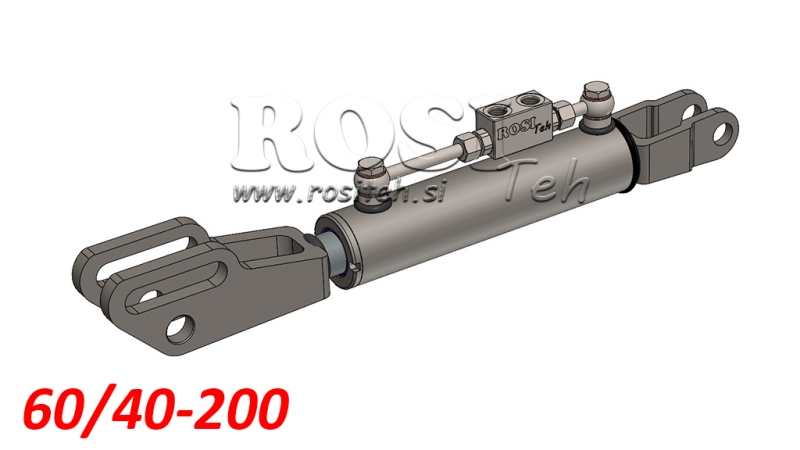 2TON. HYDRAULICKÝ TŘETÍ BOD FORK 60/40-200 (550MM-750MM)