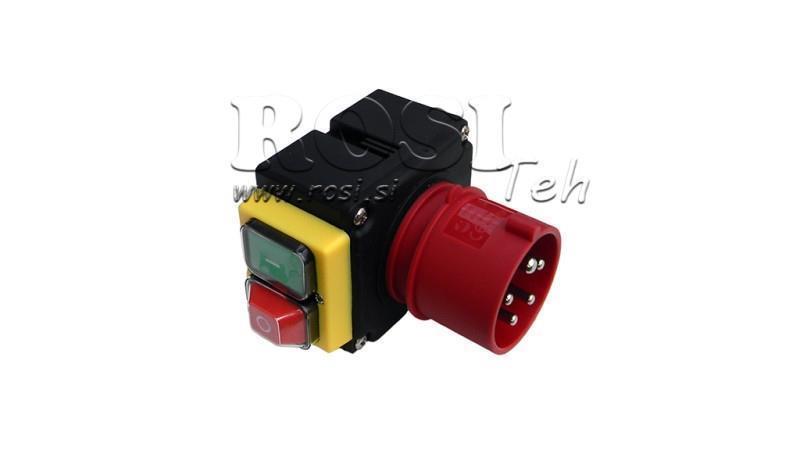 PLUG ON/OFF 3 PHASE (5 POLE) 400V