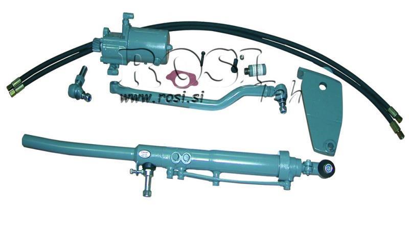 AUXILIÁRNÍ HYDRAULICKÝ ŘÍDÍCÍ SET MASSEY FERGUSON 185 1 Otvor Držák