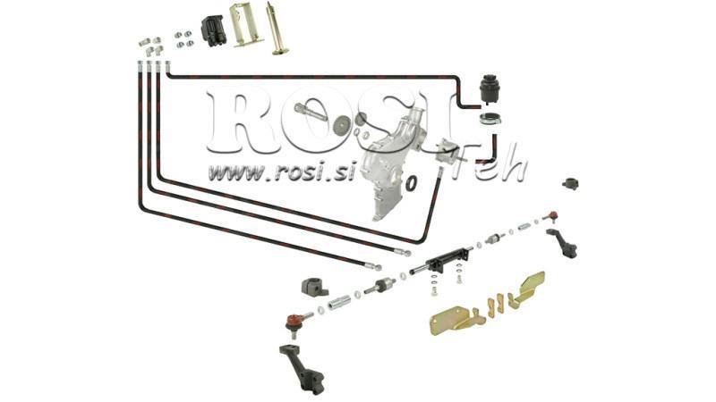 HYDRAULICKÉ ŘÍZENÍ HYDROSTATICKÉ SADA URSUS C360 (ČERPADLO NA PTO) - PŘEDNÍ CYLINDR