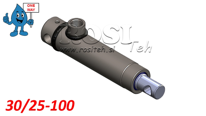 HYDRAULICKÝ CYLINDR MONO 30/25-100
