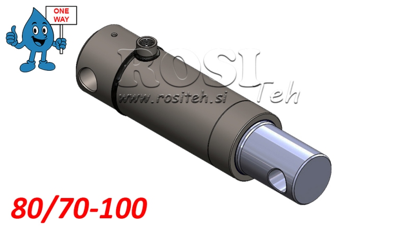 HYDRAULICKÝ CYLINDR MONO 80/70-100
