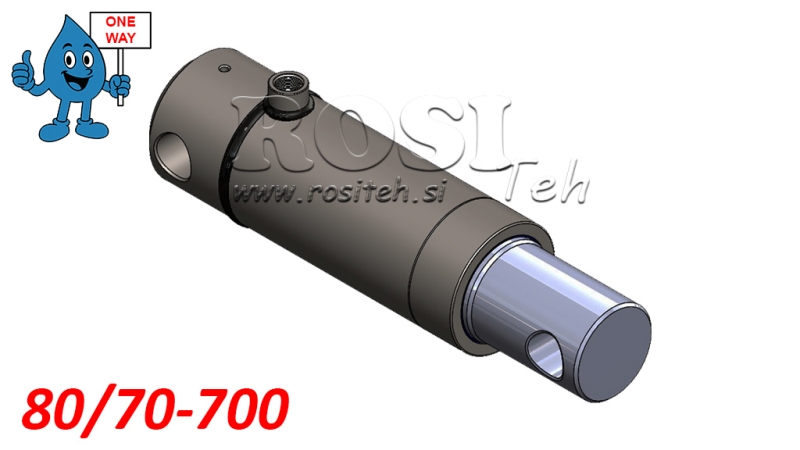 HYDRAULICKÝ CYLINDR MONO 80/70-700
