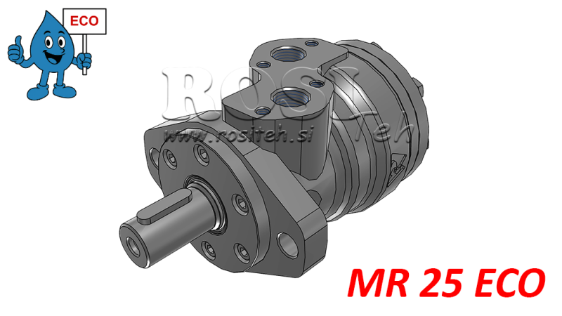 HYDRAULICKÝ MOTOR MR 25 ECO (ALSG2-L-25)